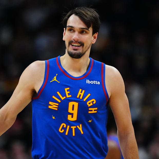 Denver Nuggets forward Dario Saric Denver Nuggets forward Dario Saric