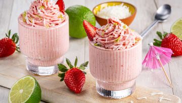 Strawberry Coconut Lime Dole Whip 