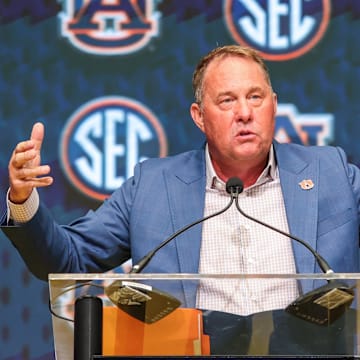 The Auburn Tigers are in contention for one of the nation's best offensive linemen in the class of 2027.