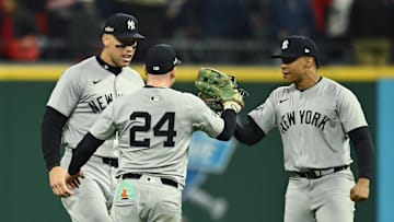 Judge (left), Verdugo (middle) and Soto make up a fearsome Yankees outfield.