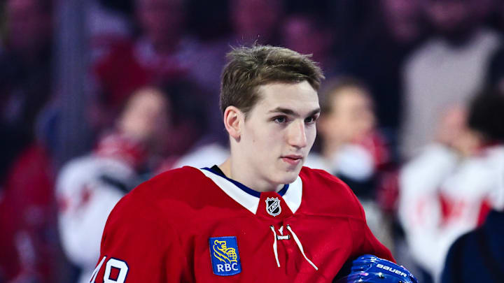 Lane Hutson will re-sign with the Montreal Canadiens, but the question is for how long and how much.