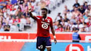Jonathan David prêt pour la Ligue Europa Conférence.