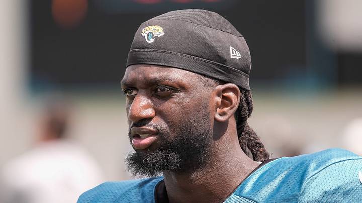 Jacksonville Jaguars Wide Receiver Brian Thomas Jr. (7) walks off the field