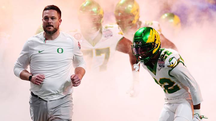 Dan Lanning, College Football Playoff Semifinal - Chick-fil-A Peach Bowl: Oregon v Indiana