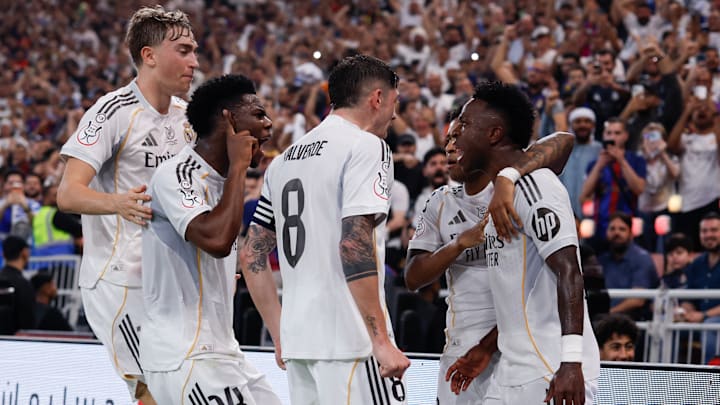 L'effectif du Real Madrid en finale de Supercoupe d'Espagne