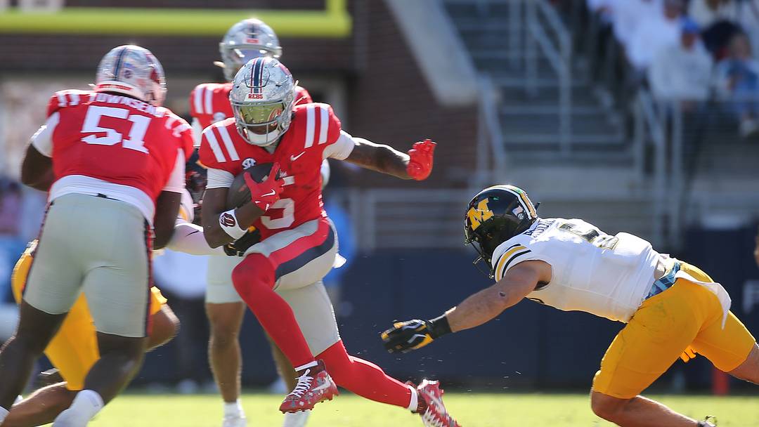 Mississippi Rebels running back Kewan Lacy. Mandatory Credit: Petre Thomas-Imagn Images