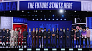 The 2025 NBA draft class takes the stage ahead of the first round.
