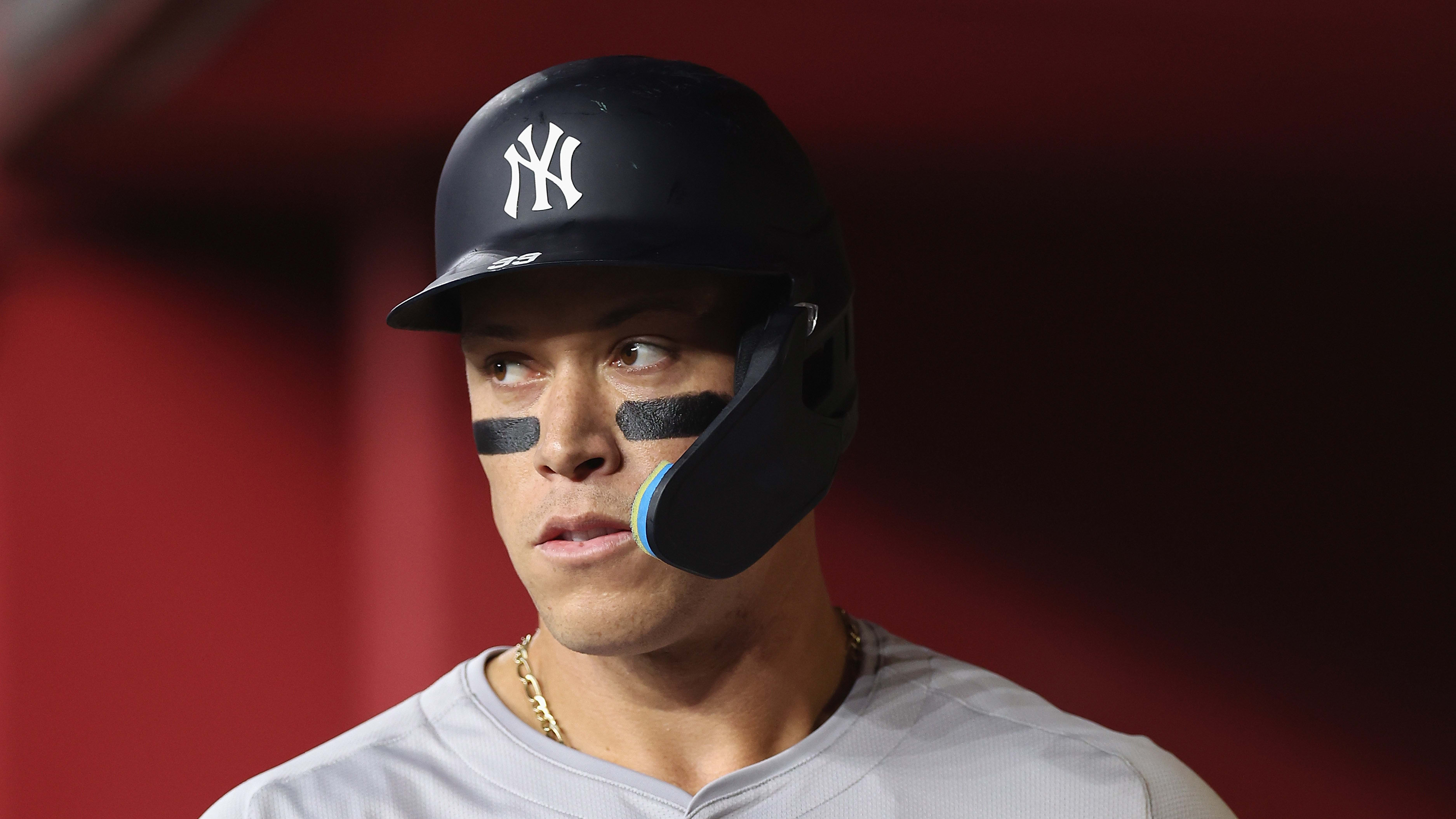Aaron Judge and the Yankees' start time for Monday's game against the Marlins was pushed back due to the solar eclipse. 