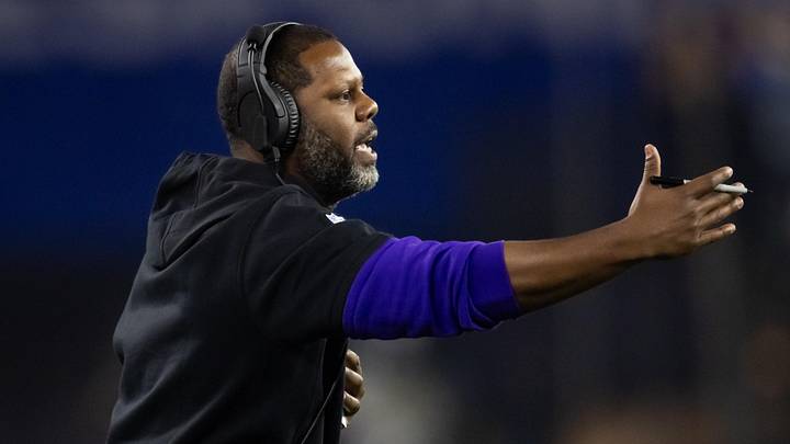 Washington Commanders defensive coordinator Daronte Jones
