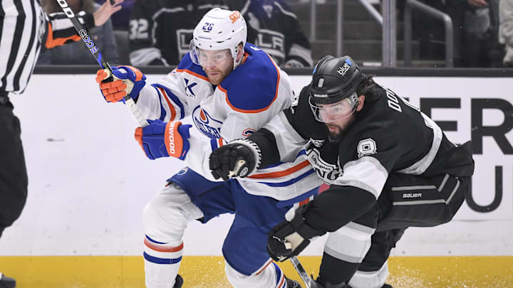 The Kings and Oilers will face each other in a coin flip game on Monday night. The Kings and Oilers will face each other in a coin flip game on Monday night.