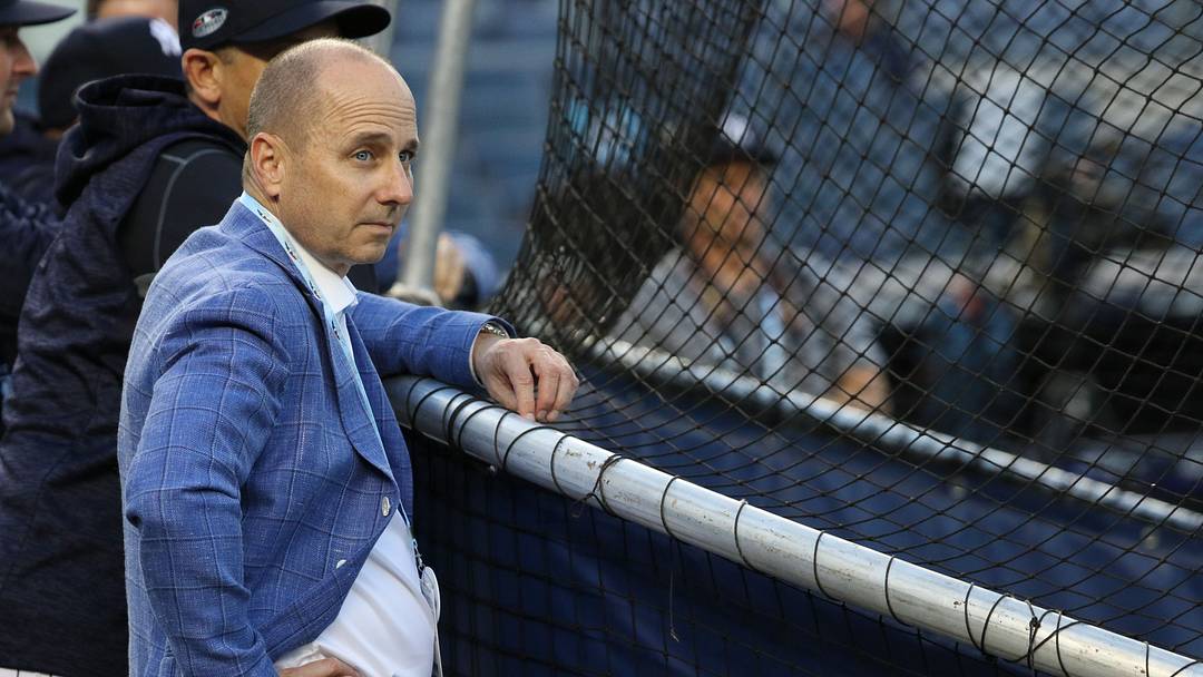 General Manager of the Yankees, Brian Cashman watches batting practice. Tuesday, October 9, 2018
Alds Game 4 General Manager of the Yankees, Brian Cashman watches batting practice. Tuesday, October 9, 2018
Alds Game 4