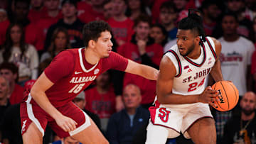 Alabama v St. John's; St. John's basketball center Zuby Ejiofor