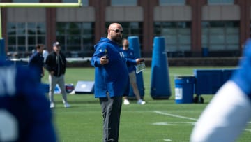 Giants Head Coach Brian Daboll at the NY Giants NFL team held an organized team activity at their training facility in East Rutherford, NJ on Thursday May 30, 2024.