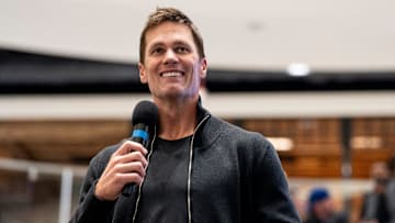 Tom Brady appears at American Dream for the grand opening of Card Vault by Tom Brady, a sports card and memorabilia retailer.