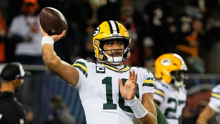 Green Bay Packers quarterback Jordan Love.