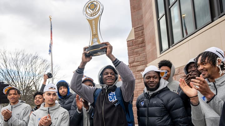 Seton Hall won the 2024 NIT men's tournament championship. Seton Hall won the 2024 NIT men's tournament championship.