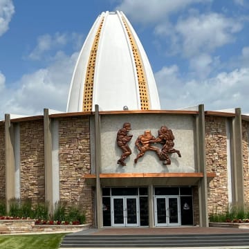 The Pro Football Hall of Fame in Canton, OH
