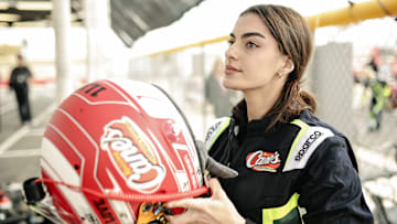 Raising Cane's International Women's Month Event with NASCAR Driver Toni Breidinger in Phoenix