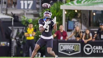 UCF  wide receiver Xavier Townsend of Tampa's Berkeley Prep High School has entered the transfer portal