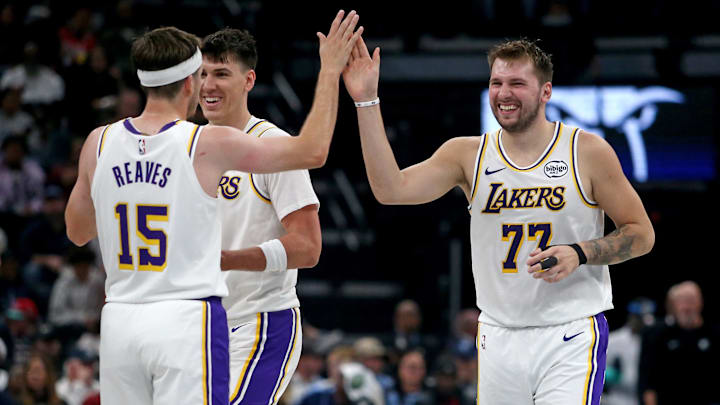 Luka Dončić had 44 points in the Lakers’ win over the Grizzlies Friday Luka Dončić had 44 points in the Lakers’ win over the Grizzlies Friday