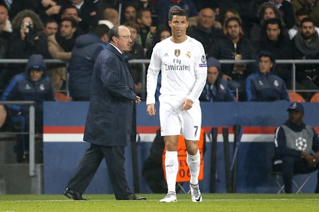 ราฟาเอล เบนิเตซ และคริสเตียโน โรนัลโด