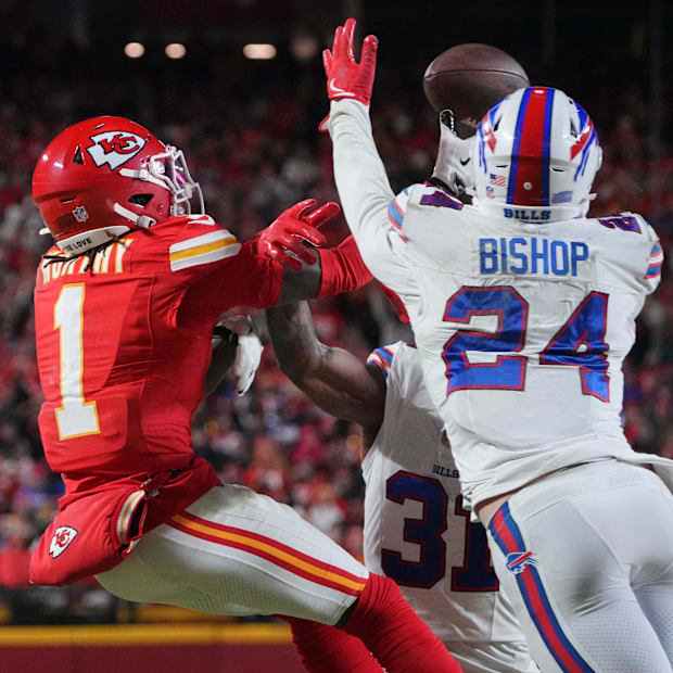 Cole Bishop in coverage