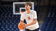 Gonzaga Bulldogs forward Parker Jefferson. 