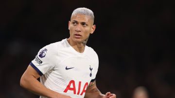 Chelsea FC v Tottenham Hotspur - Premier League - Richarlison looks on during Chelsea vs Spurs at Stamford Bridge 