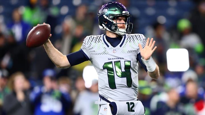 Sam Darnold and the Seahawks are road favorites in Carolina.