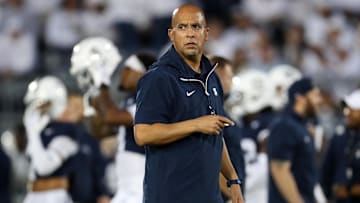 Penn State Nittany Lions head coach James Franklin