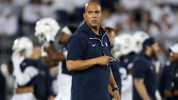 Penn State Nittany Lions head coach James Franklin