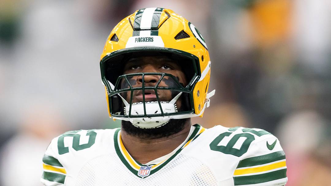 Green Bay Packers center Jacob Monk