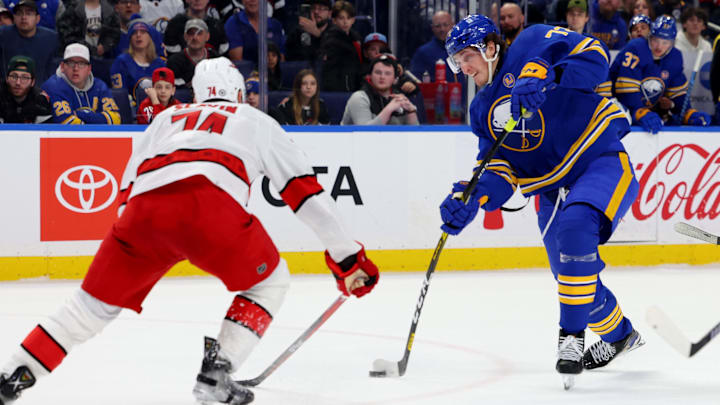 The Sabres are big underdogs to the Hurricanes on Wednesday night.