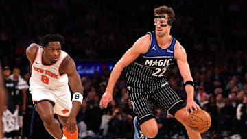 The Orlando Magic head back to New York to try to win their third game against the New York Knicks this season.