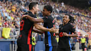 Robert Lewandowski, Lamine Yamal