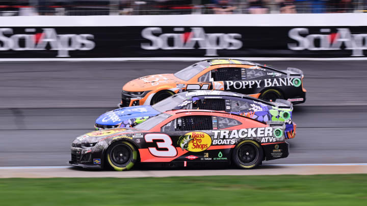 Jun 23, 2024; Loudon, New Hampshire, USA; NASCAR Cup Series driver Austin Dillon (3) races during the USA TODAY 301 at New Hampshire Motor Speedway. Photo Credit