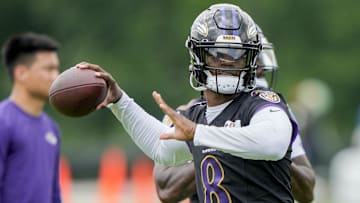 Baltimore Ravens quarterback Lamar Jackson