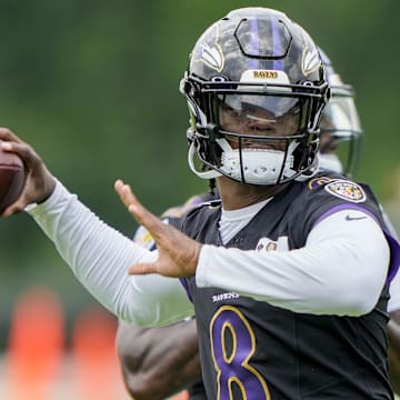 Baltimore Ravens quarterback Lamar Jackson