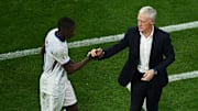 Ousmane Dembélé est sorti sur blessure face à l'Ukraine.