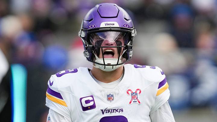 Minnesota Vikings quarterback J.J. McCarthy