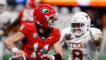 Gunner Stockton, Trey Moore, Georgia Bulldogs, Texas Longhorns