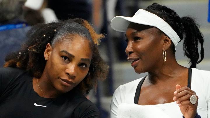 Serena Williams and Venus Williams at the U.S. Open tennis tournament