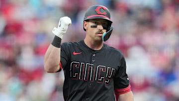 Cincinnati Reds infielder Spencer Steer