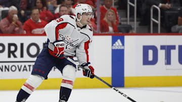 Hendrix Lapierre, Washington Capitals Mandatory Credit: Rick Osentoski-Imagn Images