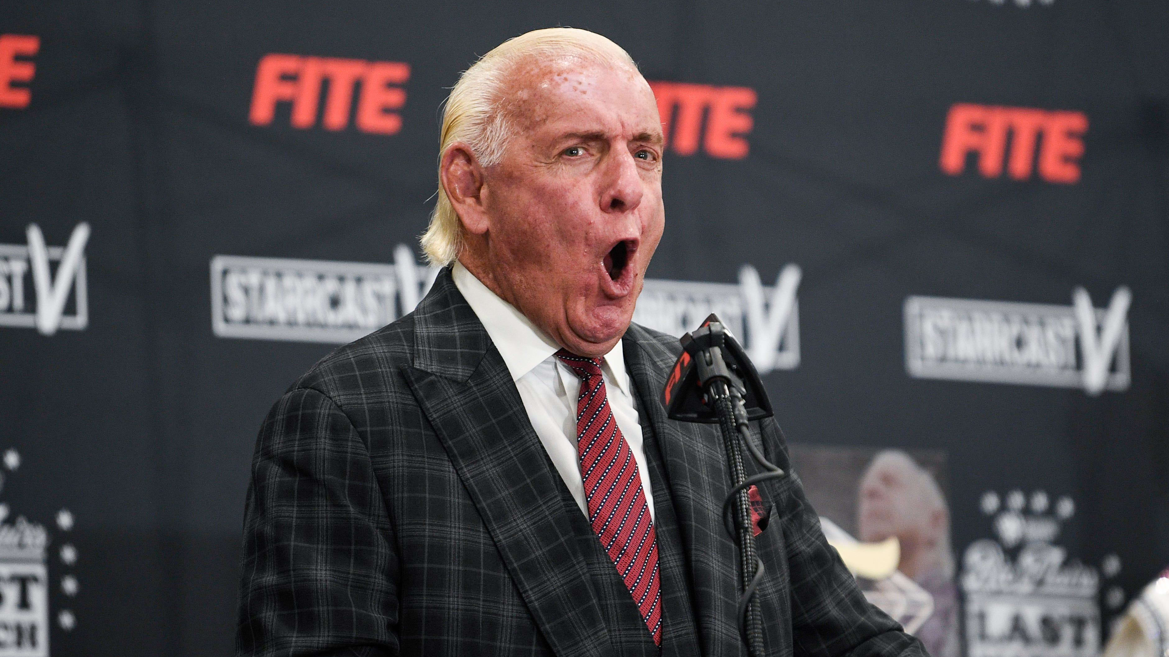 Ric Flair Cuts Harsh Promo on ESPN Reporter Over LeBron James Take