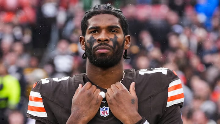 Cleveland Browns quarterback Shedeur Sanders