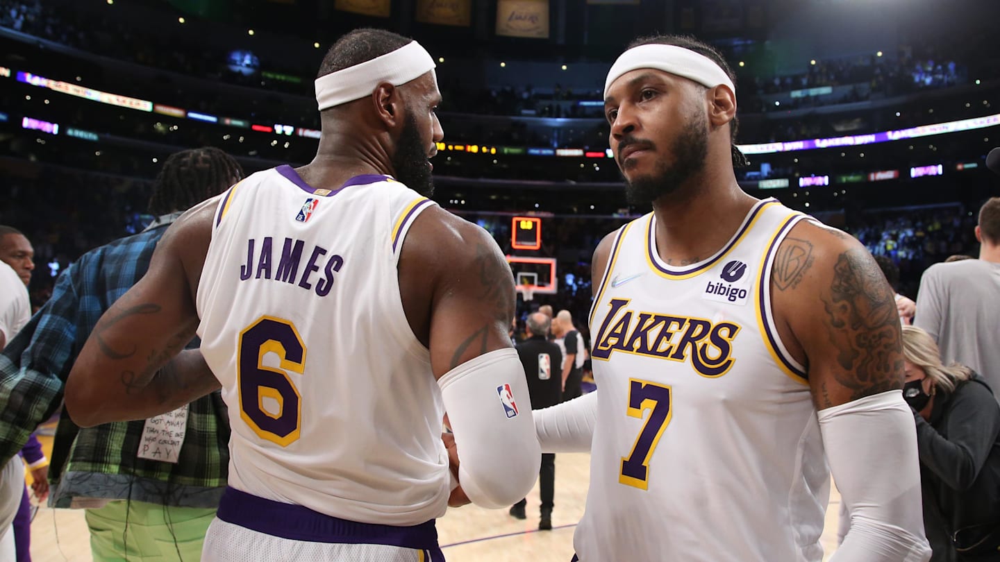 NBA Legend Carmelo Anthony Makes Honest LeBron James Statement
