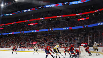 Charlie Lindgren, Washington Capitals Mandatory Credit: Geoff Burke-Imagn Images