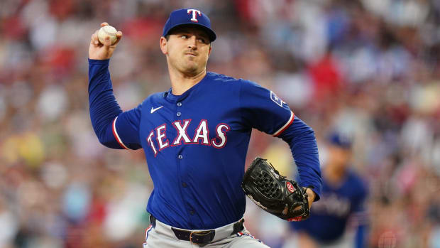 Rangers right-hander Tyler Mahle makes his third start in Sunday's series finale against the Twins.