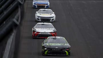 Tyler Reddick, Denny Hamlin, Chase Elliott, Kyle Larson, Brickyard 400, NASCAR